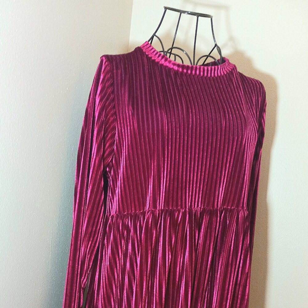 Red Velvet Dress